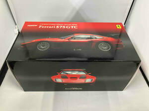 現状品 KYOSHO 1/18 フェラーリ 575GTC 2004 (ブラック) 京商