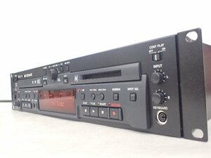 TASCAM CDプレーヤー/MDレコーダー コンビネーションデッキ MD-CD1MKIII 2017年製 タスカム ▽ 6FA60-9