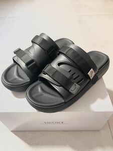 スイコーク　サンダル　suicoke ブラック　黒　25.5 26cm メンズ