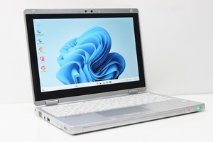 ノートパソコン 2in1PC Windows11 WPS office搭載 Panasonic レッツノート CF-RZ6 第7世代 Core i5 SSD256GB メモリ8GB タブレットPC