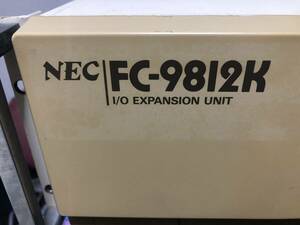 NEC　ファクトリ－拡張ユニット　FC-9821K　電源入る　