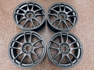 ■ WORK ワーク エモーション CRkai CR改 18インチ 7.5J+42 5H 114.3 4本 プリウスα ジューク シビックセダン アルミ ホイール