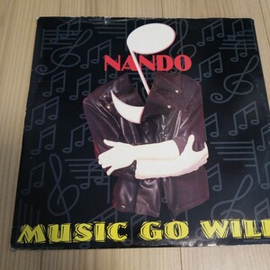 NANDO　MUSIC GO WILD　レコード　ユーロビート