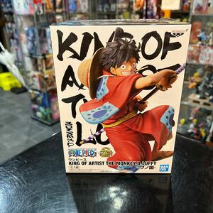 【未開封】 KING OF ARTIST THE MONKEY.D.LUFFY ワノ国 ワンピース モンキー・D・ルフィ フィギュア 中①