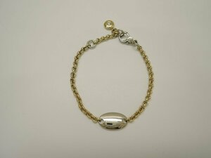 【新品仕上げ済】 ポメラート Pomellato 18KT ゴールド ダイア1個石 ブレスレット ランクA BRJ・ジュエリー