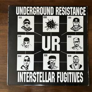 【LP】Underground Resistance - Interstellar Fugitives／UR　※デトロイト・テクノ／美品