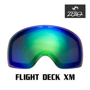 オークリー ゴーグル 交換レンズ フライトデッキ M ZERO TECH BASE製 互換レンズ OAKLEY FLIGHT DECK M