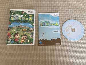 24-Wii-61　ニンテンドーWii　街へいこうよ　どうぶつの森　動作品