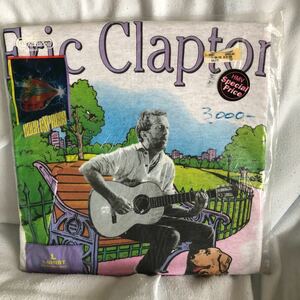 新品　エリック クラプトン Ｔシャツ　ハイドパーク1996 デッドストック　信頼のHMV販売商品　Ｌ寸