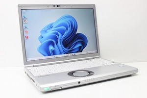 ノートパソコン Windows11 中古 WPS office搭載 Panasonic レッツノート CF-SV7 第8世代 Core i5 SSD256GB メモリ8GB カメラ