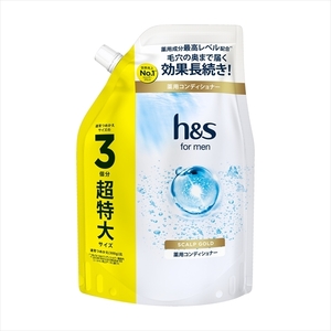 まとめ得 ｈ＆ｓ ｆｏｒ ｍｅｎ スカルプゴールドコンディショナー超特大サイズ コンディショナー・リンス x [2個] /h