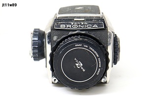 JT11w89 Zenza Bronica 中判カメラ レンズ蓋外れません ピントグラスファインダースクリーン固着 動作未確認 60サイズ