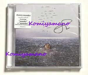 Shawn Mendes 公式サイト販売 直筆サインCD Wonder 最新アルバム ショーン・メンデス ワンダー 新品 signed CD autograph