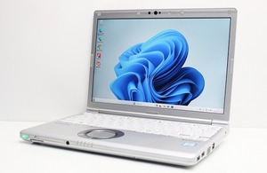 ノートパソコン Windows11 中古 WPS office搭載 Panasonic レッツノート CF-SV7 メモリ8GB 第8世代 Core i5 SSD256GB 12.1インチ カメラ