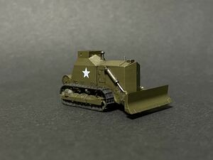 SMV 1/144【訳アリ】D7A装甲ブルドーザー 1944年ノルマンディー WW2 アメリカ工兵【同梱可】ワールド オブ タンクス マイクロ 自作Ver