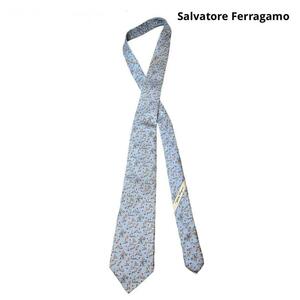 即日発送 Salvatore Ferragamo ネクタイ　シルク