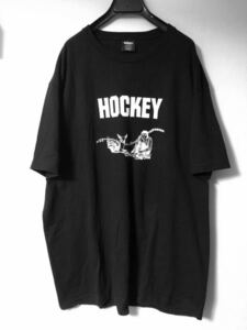 HOCKEY Whisper Tee 黒 XL ブラック グラフィック ロゴ Tシャツ Jason Dill 鹿