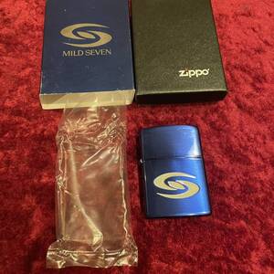 未使用 懸賞品 ZIPPO ジッポー ジッポ MILD SEVEN マイルドセブン オイルライター 箱付き