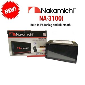 ■USA Audio■ Nakamichi NA3100i Bluetooth内蔵/TV内蔵(アナログ）/DVD/CD/SD/USB/AM/FM/MP3/AUX-IN ナカミチ