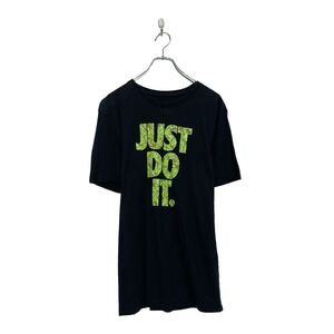 NIKE 半袖 プリント Tシャツ ナイキ M ブラック クルーネック 古着卸 アメリカ仕入 a607-5732