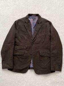 ENGINEERED GARMENTS sizeS USA製モールスキンジャケット ブレザー オリーブ メンズ エンジニアドガーメンツ