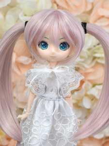 ツインテールウィッグ　SDMサイズ　ピンク　Harmonia bloom　ハルモニア ブルーム 　MSD　未使用　新品　桜ミク