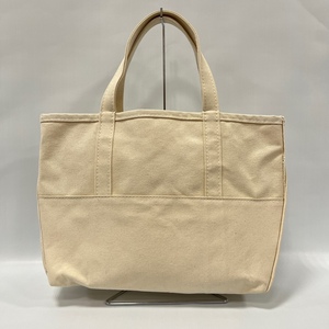 L.L.Bean×BEAMS/エルエルビーン×ビームス/BOAT AND TOTE/ボートアンドトート/厚手キャンバス トートバッグ/ホワイト/304143