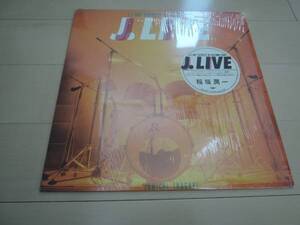 帯付き 廃盤レコード 美品 J.LIVE / 稲垣潤一