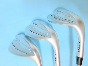 新品3本セット PING/ピン GLIDE 4.0/グライド 4.0 ウェッジ 50S-12&56S-12&60S-10 DG (X100) USモデル ゴルフプライド