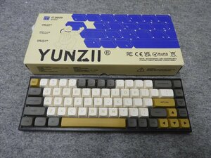 YUNZII KC68 メカニカルキーボード　US配列 68キーゲーミングキーボード Gateron黄軸（5010）