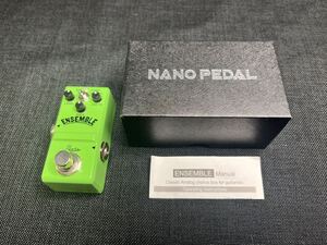 送料無料 ROWIN ( ローウィン ) ENSEMBLE コーラス マイクロ ギター エフェクター ナノペダルシリーズ nano pedal