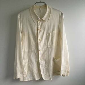 1930s 1920s special vintage french work shirt jacket ヴィンテージ 30s 20s フレンチワーク エクリュ サックコート ジャケット フランス