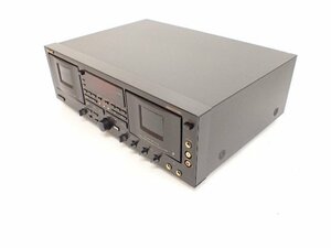 TEAC ティアック オートリバースダブルカセットデッキ W-6000R 元箱付 ÷ 70369-4