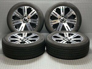 【中古】デリカD:5 純正18x7J+38 5穴114.3 ヨコハマ ジオランダーSUV G055 225/55R18 CV1W/CV2W/CV4W/CV5W D5(24020078)