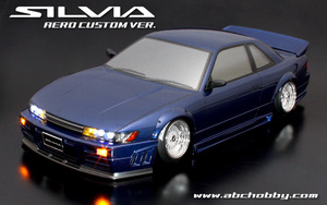 ☆ABC HOBBY 01 スーパーボディ　バリバリCUSTOM!! ☆ニッサン・S13 シルビア エアロカスタム仕様☆新品