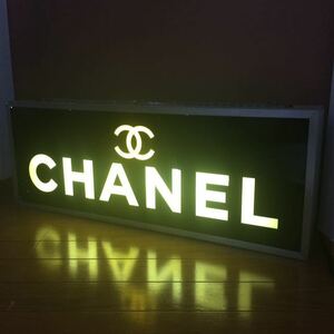 非売品 アンティーク ビンテージ CHANEL ココシャネル バッグ 店舗什器 照明看板 アドバタイジング ディスプレイ ネオン サイン クロック