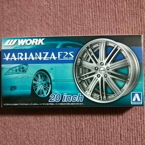 アオシマ 1/24 ザ★チューンドパーツ WORK VARIANZA F2S 20インチホイール&タイヤ ワーク ヴァリアンツァ F2S 20inch 模型 プラモデル