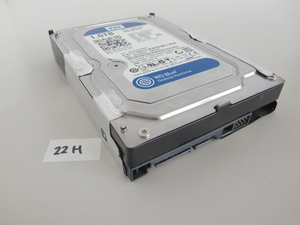 中古 3.5インチ ハードディスク S-ATA Western Digital 1.0TB WD10EZEX 通電のみ　現状品 　22H