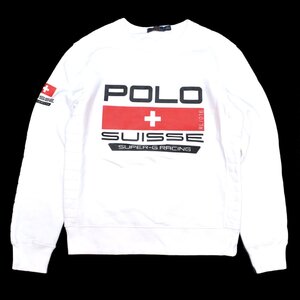 POLO RALPH LAUREN ポロラルフローレン POLO + SUISSE レーシング スウェットシャツ Mサイズ メンズ M024915