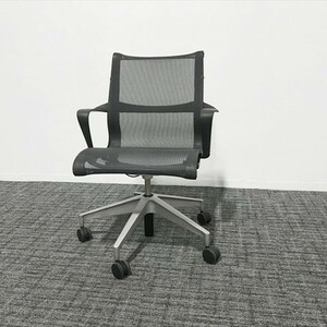 HermanMiller ハーマンミラー セトゥー オフィスチェア 肘付 グレー 中古 IO-863929C