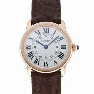 カルティエ Cartier ロンドソロ SM W6701007 シルバー文字盤 新品 腕時計 レディース