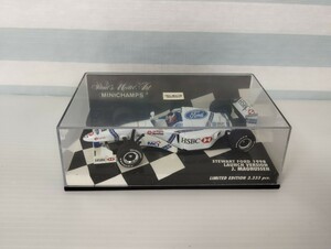 MINICHAMPS ミニチャンプス 1/43 STEWART FORD LAUNCH VERSION J.MAGNUSSEN スチュアート　フォード　F1 ☆激レア☆　ミニカー　限定品