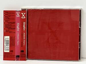 帯あり X JAPAN CD SINGLES~ATLANTIC YEA