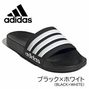 アディダス アディレッタ シャワー サンダル GZ5922 シャワーサンダル 　27.5㎝ ブラック adidas