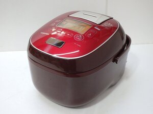 ★ TOSHIBA 東芝 RC-10VRM 5.5合炊き 真空IHジャー炊飯器 2018年製 炊飯ジャー キッチン家電 お料理メニュー付き ★