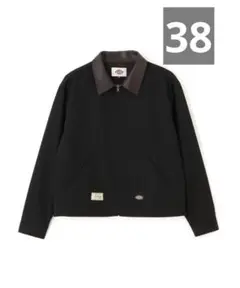 【サイズ38】Schott x DICKIES レザーコンビペインタージャケット