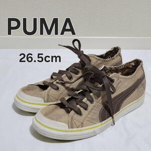 PUMA プーマ ヘミキャット ロー キャンバス スニーカー 26.5cm