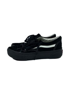 VANS◆ローカットスニーカー/24.5cm/BLK/スウェード