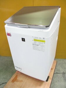 ☆SHARP シャープ 洗濯乾燥機 10kg/乾燥5kg プラズマクラスター ヒーターセンサー乾燥 ES-PT10D-T 2020年製 付属品あり 直接引取OK w6173