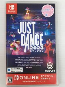 M12-706-1214-036【未使用/送料無料】Switch(スイッチ) ソフト ジャストダンス2023エディション ※有効期限2024/12/31まで